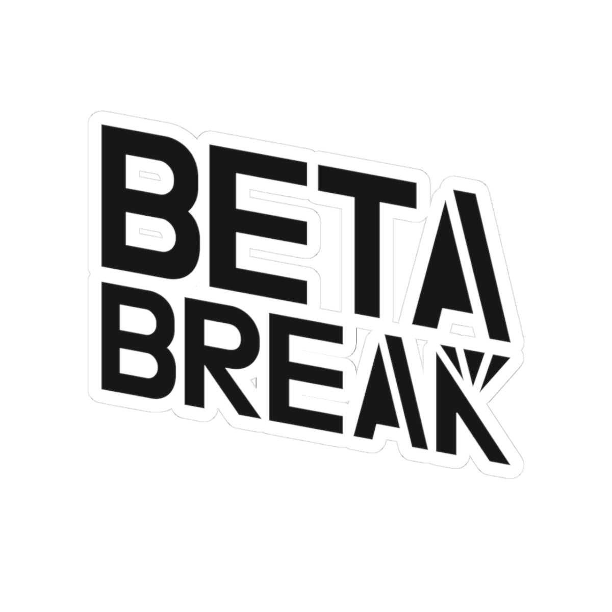 Beta Break Sticker