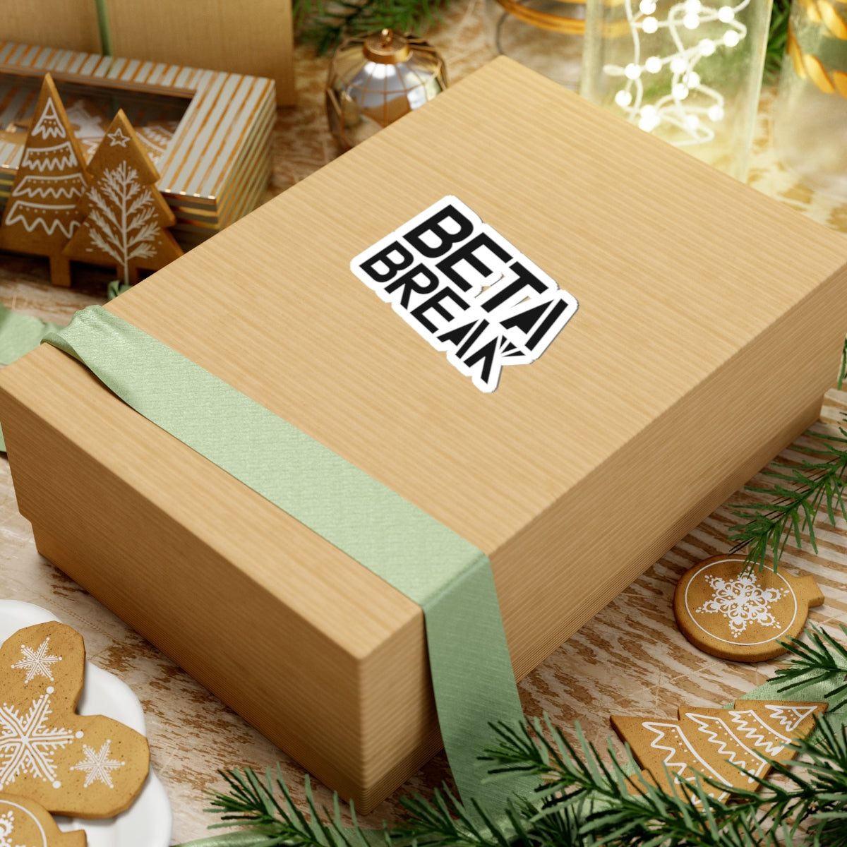 Beta Break Sticker